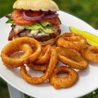 Build Your Own Burger or Chicken Sandwich  · 8 oz. Angus beef or Chiavetta’s chicken with lettuce, sliced onion, and tomato served on a t...