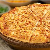  Cheese pie · 16” size A handcrafted pizza pie topped with freshly cut mozzarella cheese made especially f...