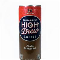High Brew - Double Espresso · *Contains Dairy