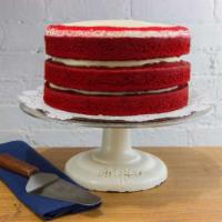 Red Velvet Cake · Yellow cake with a hint of cocoa, dyed a deep beautiful red (tastes like a light chocolate c...