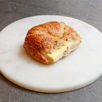 Omelette Multigrain Croissant Sandwich · 