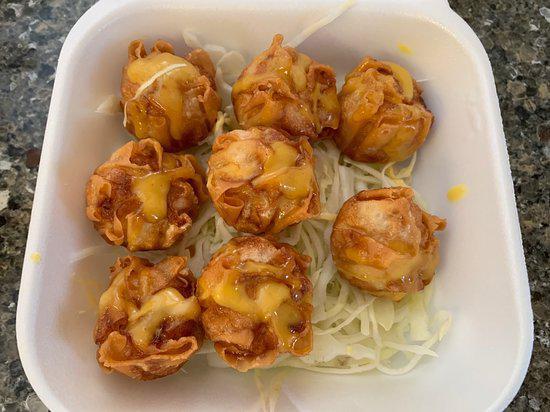 Steamed or Fried Shrimp Shumai (8) · Steamed comes with dumpling sauce
Fried comes with spicy mayo