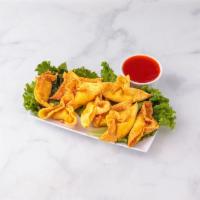 Crab Puff (12) · Crispy wonton filled with cream cheese mixture of imitation crab meat