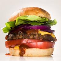 The Beyond Burger · Revolutionary plant based burger that satisfies like beef. Vegetarian.