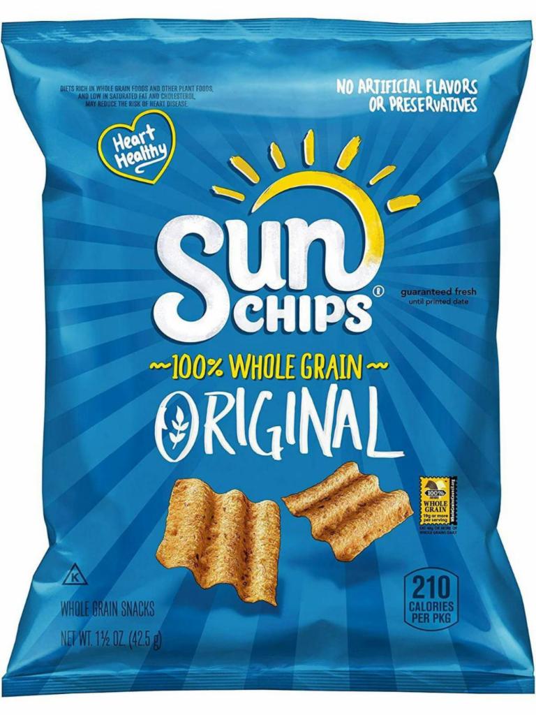 SunChips - Multigrain · Everyone's favorite whole grain chip. It's slightly savory, slightly sweet and totally 100% original.