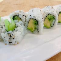 Avocado and Cucumber Roll · 