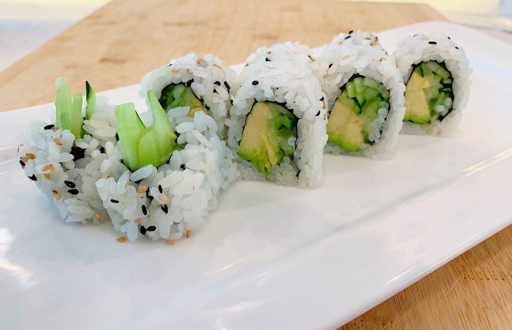 Avocado and Cucumber Roll · 