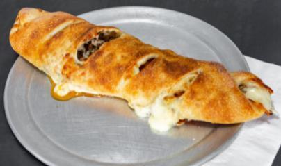 Stromboli · Comes with just mozzarella and a side of marinara.