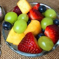 Ensalada de Frutas · Fruit salad.