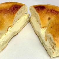 Cream Cheese Bagel · Add jelly for an additional charge.