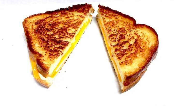 Grilled Cheese on Bread · Cooked on a rack over a grill. Whole wheat bread or white bread.