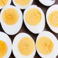 Boiled Egg · Boiled until the yolk and whites become solid.
