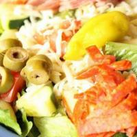 Chicken Caesar Salad · Caesar Salad with chicken,  Romaine letuce, parmesan, croutons, chicken and caesar dressing