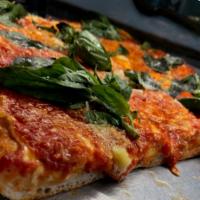 Nonna Slice · Grandma's old recipe. This deep dish delicacy is packed with savory marinara sauce, fresh mo...