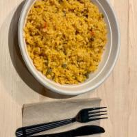 Arroz con Gandules · Yellow Rice with Pigeon Peas (Vegetarian)