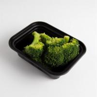 Steamed Broccoli - 8 oz. · With garlic.