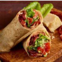 BLT Wrap · With bacon, lettuce, tomato, and mayo.