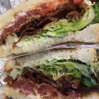 BLT · Bacon, lettuce, and tomato. 