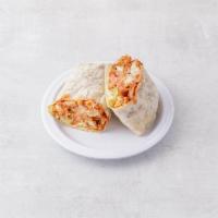 Buffalo Chicken Wrap · Lettuce, tomato, onions and blue cheese. Served with choice of sauce.