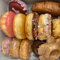 Dozen Regular Assorted Donut · No guarantee on special request donuts