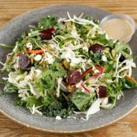 Organic Roasted Beet Salad · Contains spring mix greens (may include organic baby kale, organic baby arugula, organic rom...