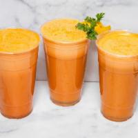 Energy Boost Juice · Carrot, apple, and parsley.