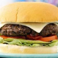 Cheeseburger · Made with the freshest 100% pure ground beef.