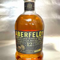 Aberfeldy 12 Year Single Malt Whisky - 750ml. · Must be 21 to purchase. 40.0% ABV. (Scotch) Single Malt, aged 12 years.