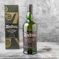 Ardbeg 10 Year Single Malt Whisky - 750ml. · Must be 21 to purchase. 40.0% ABV. (Scotch) Single Malt, aged 10 years.