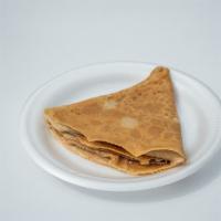 17. Cinnamon Crepe · Butter sprinkled with cinnamon and powdered sugar.