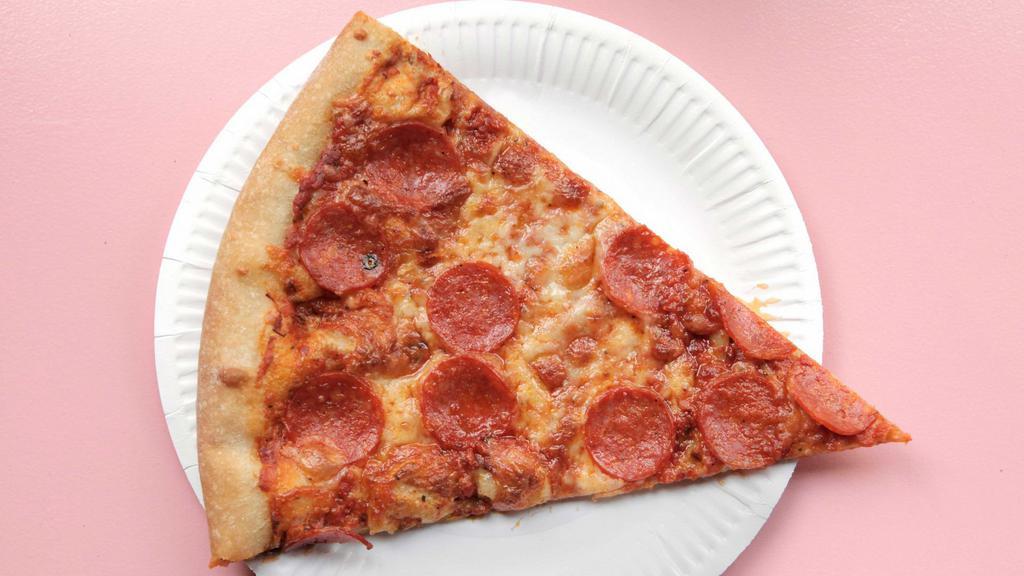 Huge Slice · Add topping for an additional charge.