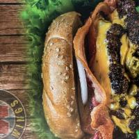 Southwest Burger · Beef patty, avocado, lettuce, tomatoes, onions, whole jalapeños, pepper jack cheese, pico de...