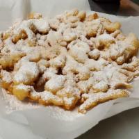 Funnel cake · Original recipe funnel cake covered with confectioners sugar

Make it a combo - add drink fo...