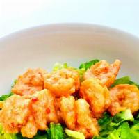 bang bang shrimp 10pc · Thai style shrimp, mild spicy
