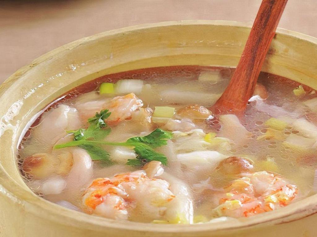 seafood soup · 