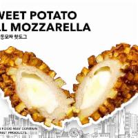 Sweet potato all Mozzarella cheese  · A fantastic combination of sweet potatoes and Mozzarella cheese.