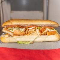 Grilled Chicken Hot Sandwich · Boneless skinless chicken sandwich.