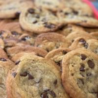 Homemade Chocolate Chip Cookies · 3 pieces. Baked sweet dough.