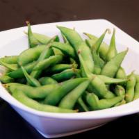 Edamame · Vegetarian. Young, soft and nutritious soybean pods. Served hot with a choice of Sea Salt, T...