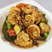 Wild-Caught Shrimp Hibachi · served with hibachi fried rice