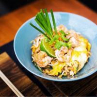 Pad Thai Noodle · Stir fried Thai noodles with egg, bean sprout, chive and ground peanuts in a tamarind sauce....