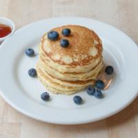 SILVER DOLLAR PANCAKES · With 100% Vermont Maple Syrup