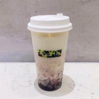 Red Bean Tofu Pudding 元气红豆豆花 · Fresh Tofu mix with red bean and milk (recommend hot drink)