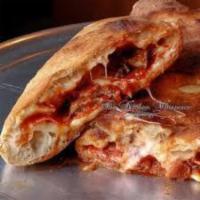 Create your Own Calzone · Whole Milk Mozzarella with your choice of toppings ($1.00 ea). Served with a side of Marinara.