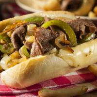 Combo Sandwich · Italian Sliced Beef and Italian Sausage Link, Sauteed Bell Pepper and Onion, Choice of Hot o...