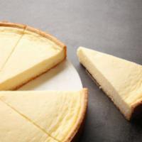 Cheesecake · Slice of Our Creamy Cheesecake. Add Sweet Strawberry Topping for only $0.75 more!