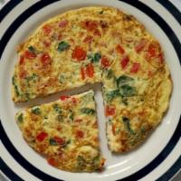 Vegetable Omelette with Cheese · 