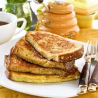 French Toast Breakfast Platter · 3 pieces.
