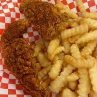 2. Two Chicken Tenders  Combo · Served with fries.