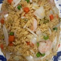 25. Shrimp Fried Rice · Stir fried rice.